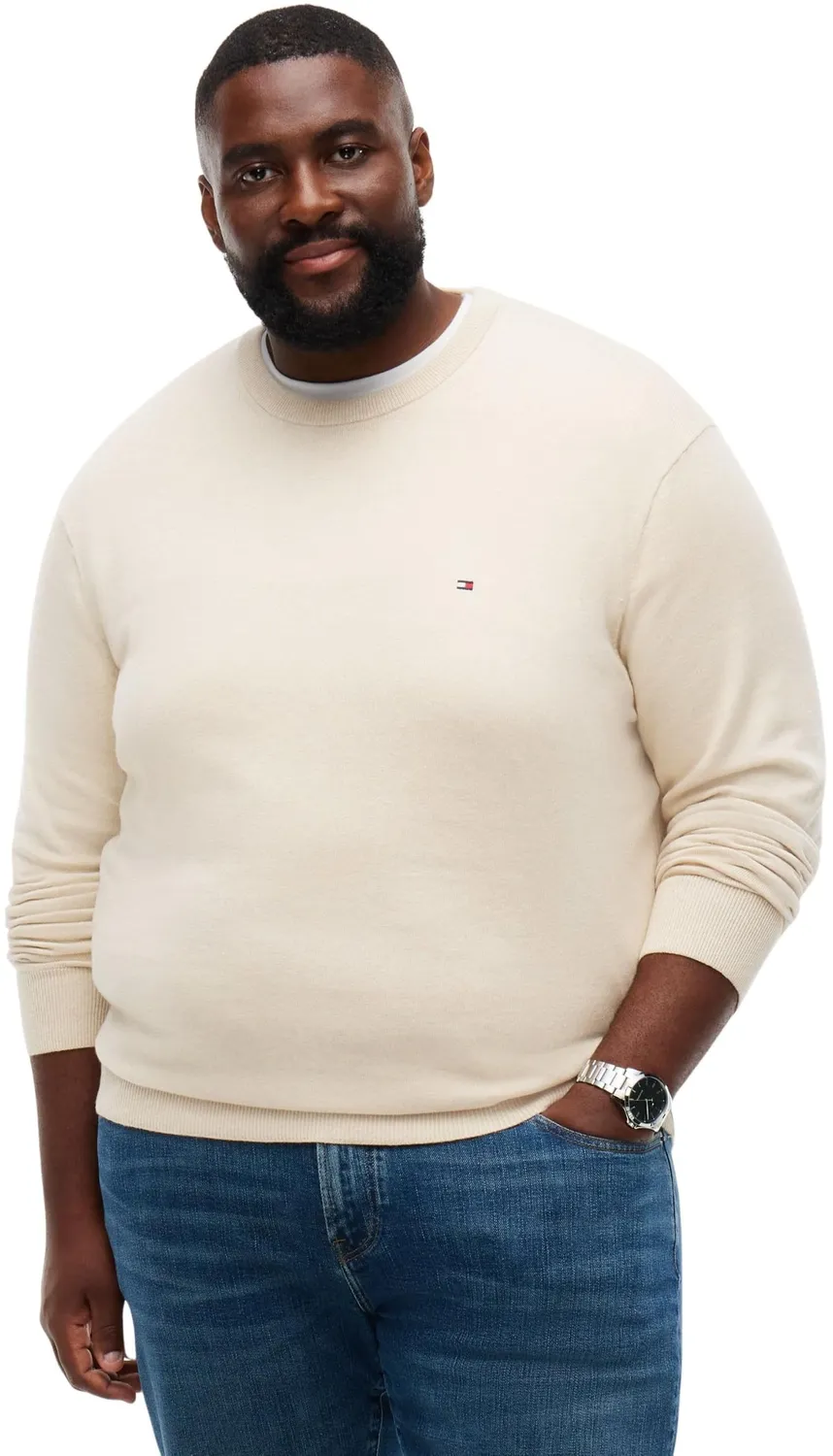 Tommy Hilfiger Pima Cashmere MW0MW34104 maglione uomo girocollo