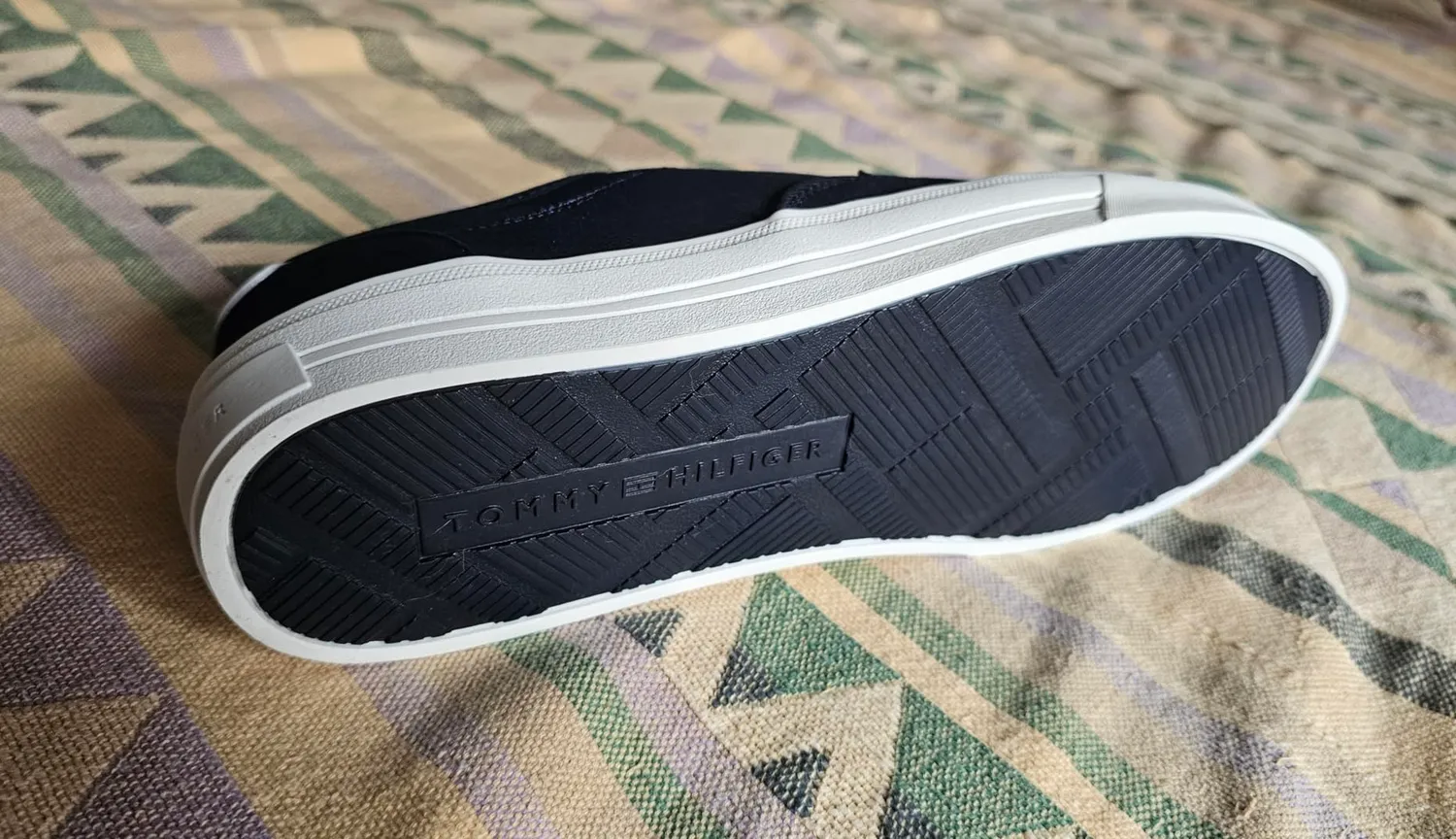 Tommy Hilfiger TH Vulc Cup Cvs sneakers basse 43 EU blu