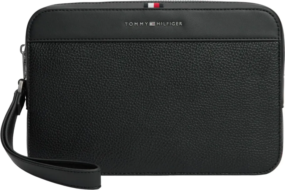 Tommy Hilfiger TH Central AM0AM14822 pouch nero uomo