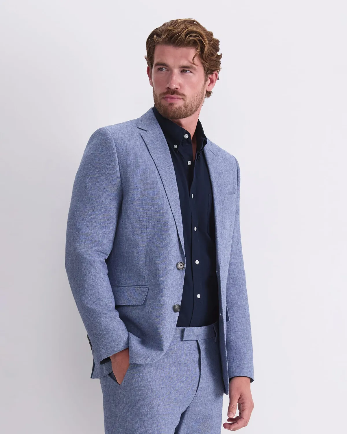 Sportscraft Ridley Linen Blend giacca uomo lino e cotone