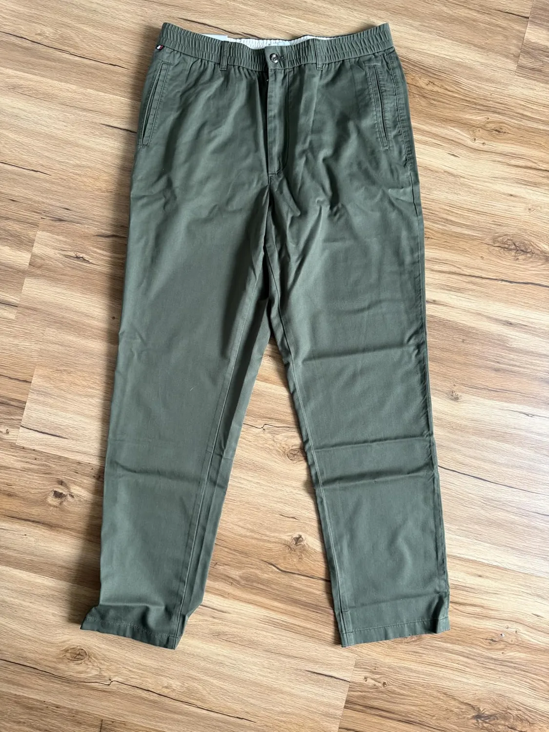 Tommy Hilfiger chino pantaloni uomo cotone vestibilità classica