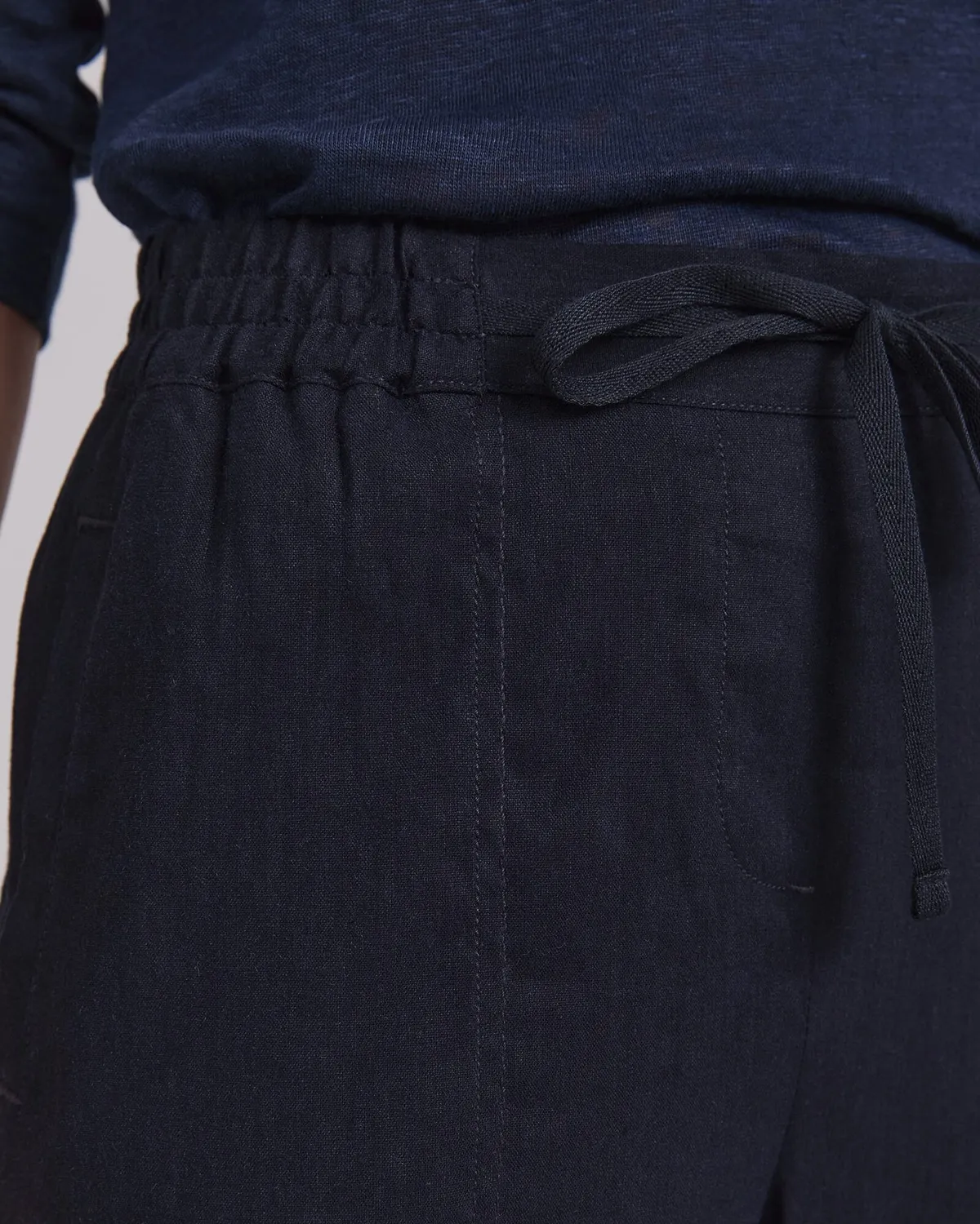Sportscraft Rosa Crop pantalone lino donna cropped