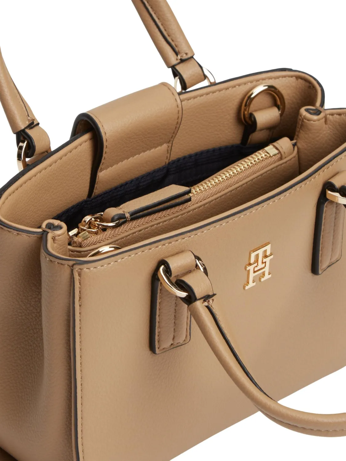 Tommy Hilfiger Daily Mini Tote AW0AW18379 borsa khaki tela