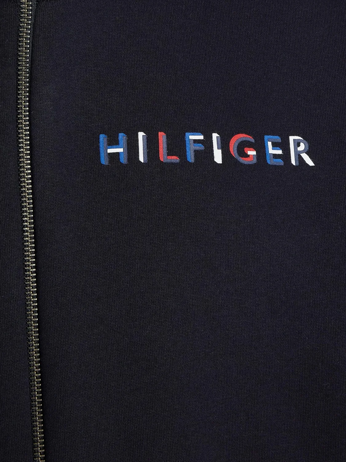 Tommy Hilfiger RWB MW0MW32357 Felpa Zip Uomo 3XL Pesante