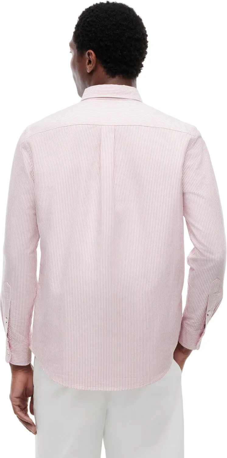 Tommy Hilfiger Stripe Regular Fit camicia uomo verde taglia L