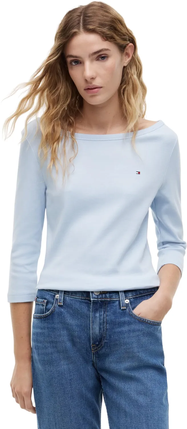 Tommy Hilfiger Cody Boat maglietta manica 3/4 donna scollo barca