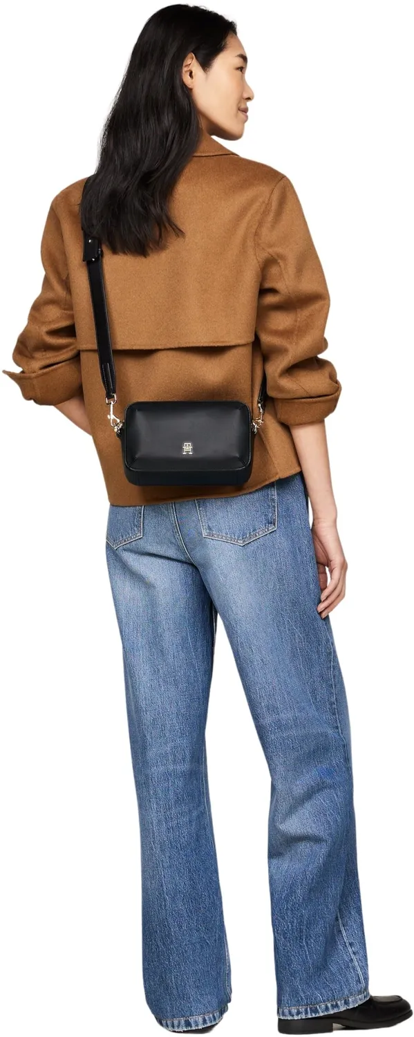 Tommy Hilfiger Chic Flap Borsa Tracolla Piccola Nera