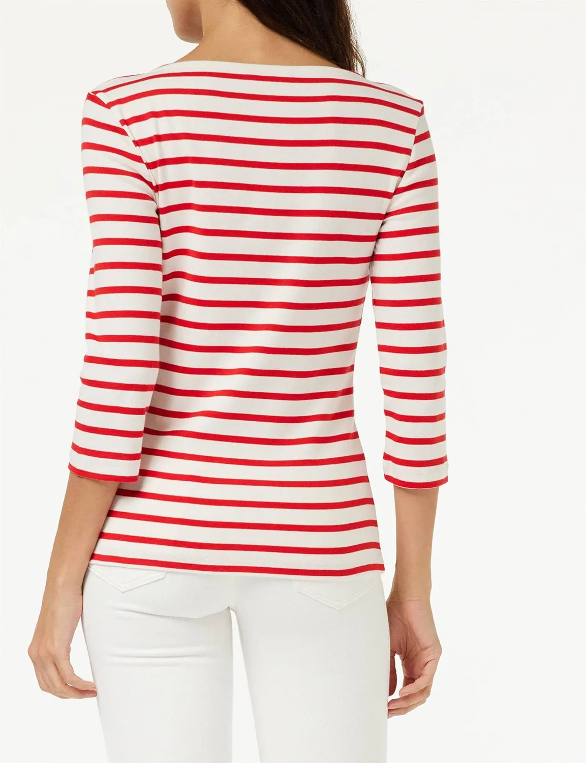Tommy Hilfiger Slim Cody Rib Maglia Donna Bianco