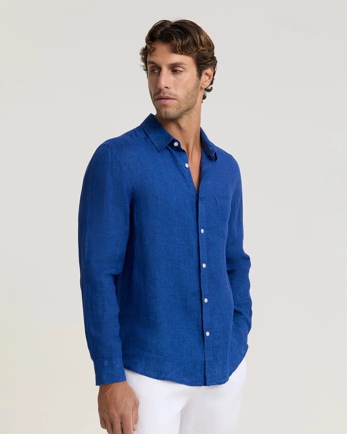 Sportscraft Linen Delave camicia lino maniche lunghe traspirante