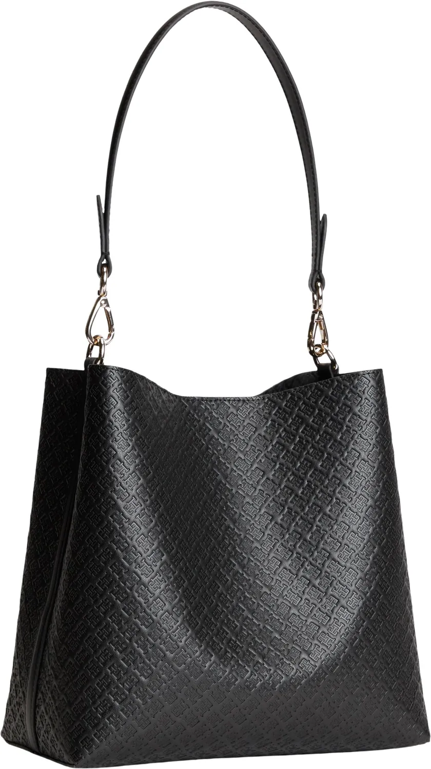 Tommy Hilfiger TH Icon Mono Borsetta Spalla Donna Nera