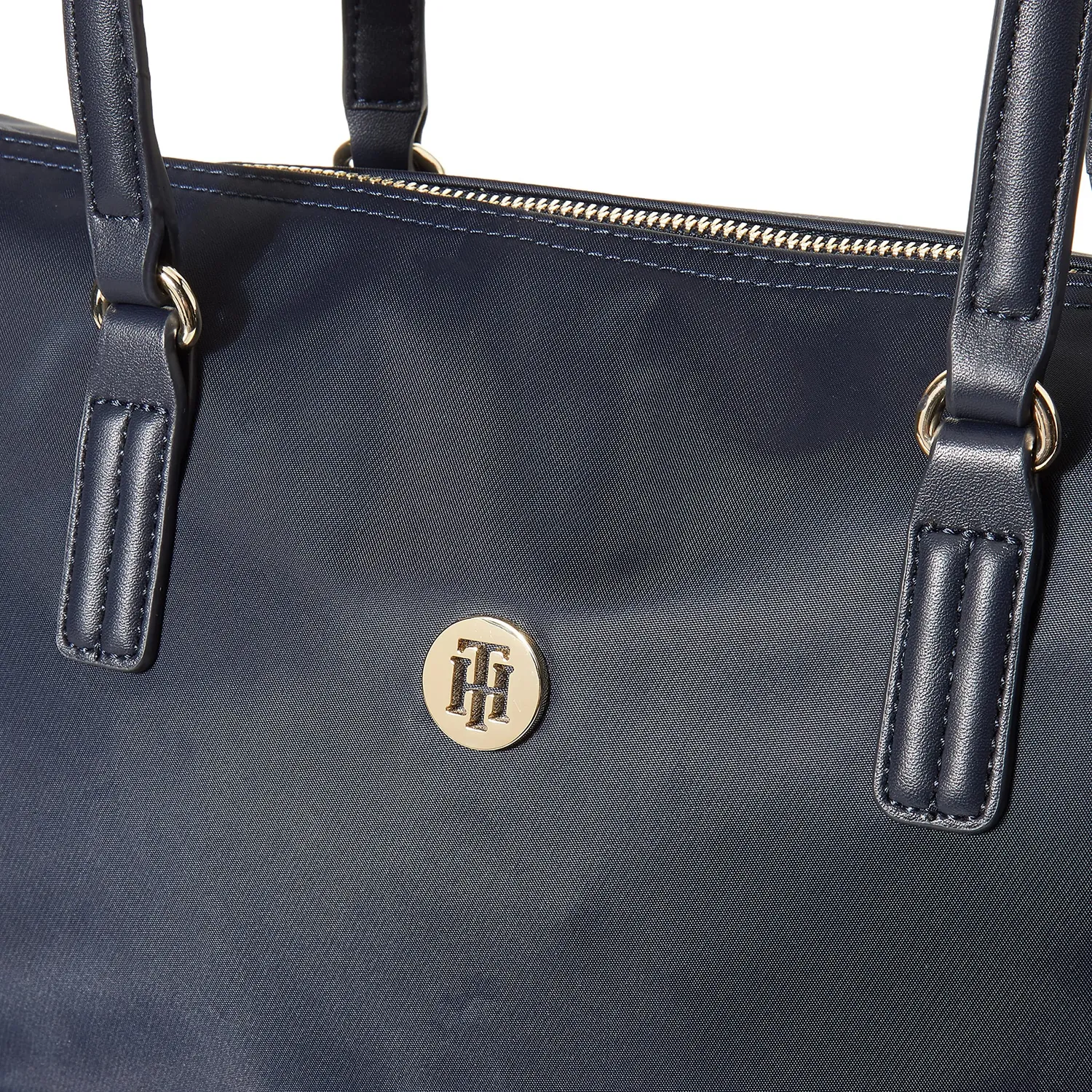 Tommy Hilfiger Poppy Sust Tote AW0AW10261 Donna Blu