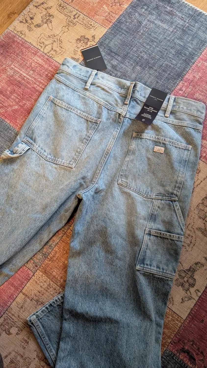 Tommy Hilfiger River Vic Blue jeans relaxed straight 36W/32L