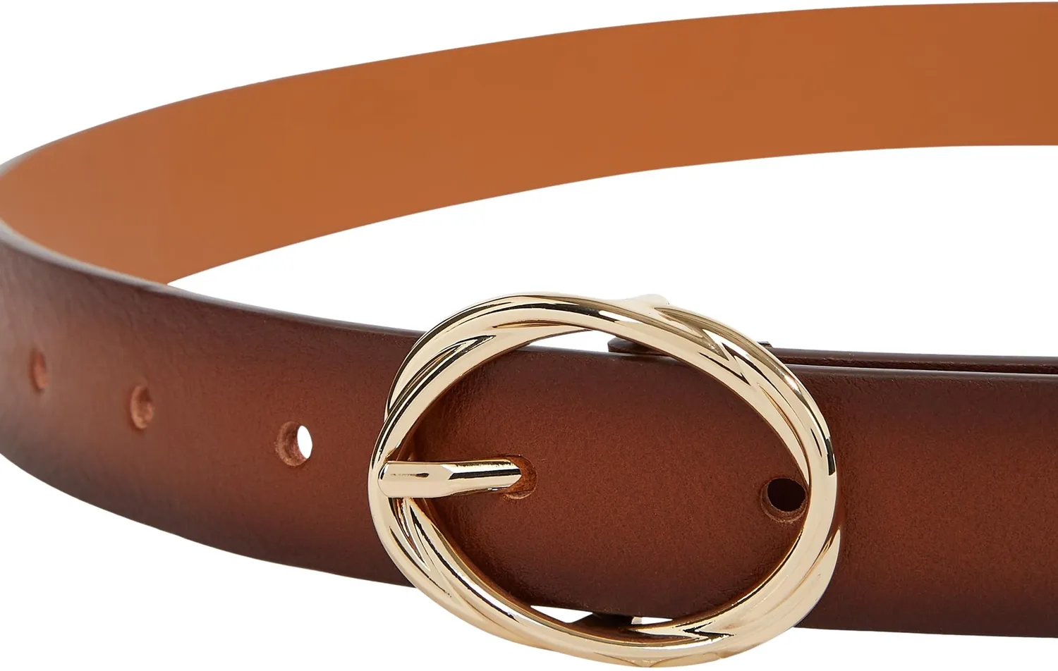 Tommy Hilfiger Chic 2,5 cm Cintura Pelle Taglia 90