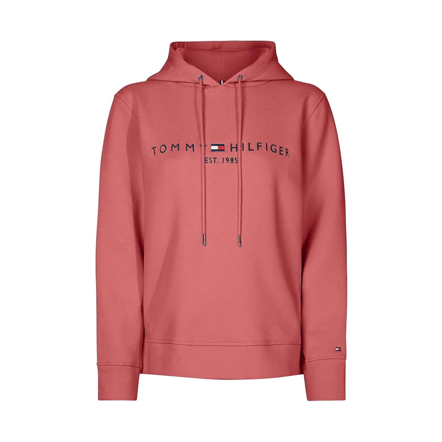 Tommy Hilfiger felpa donna con cappuccio cotone taglia M
