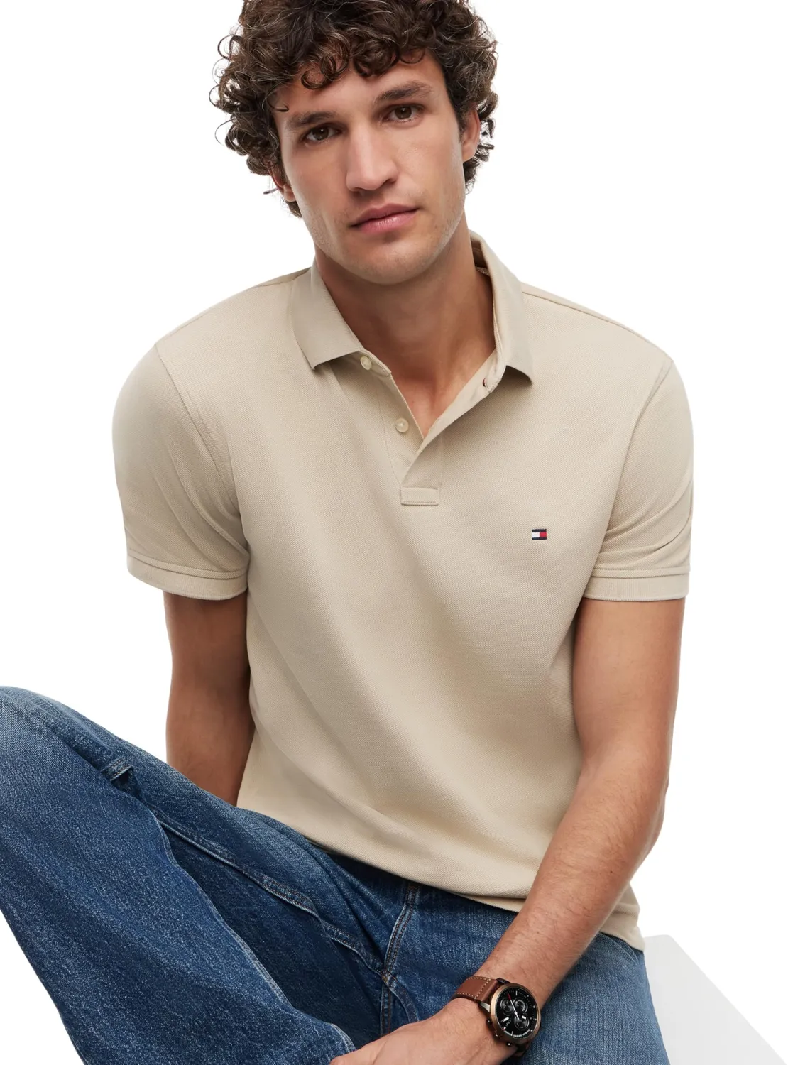 Tommy Hilfiger 1985 Regular MW0MW17770 Polo Uomo cotone