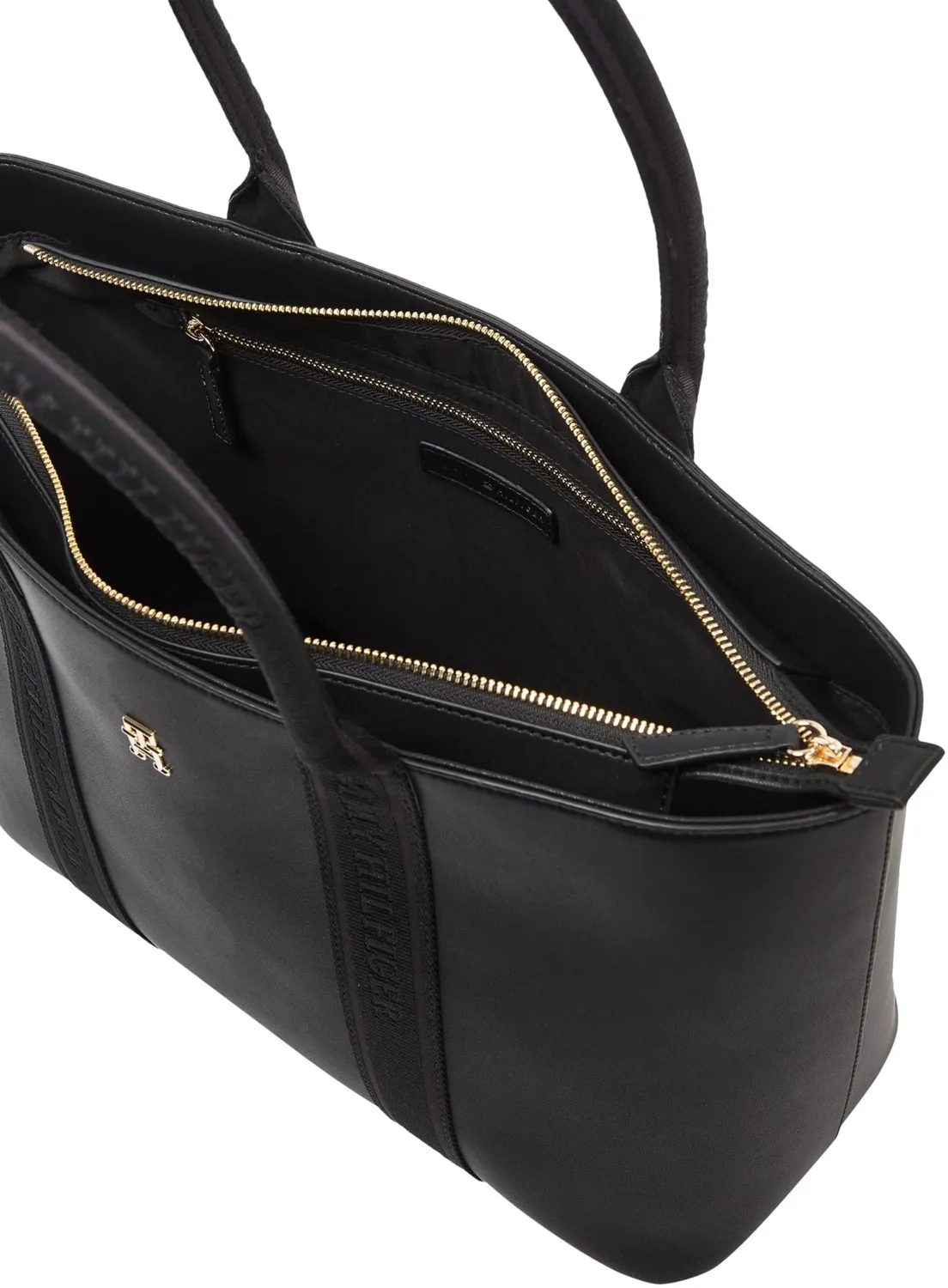 Tommy Hilfiger Logotape AW0AW17198 tote nera