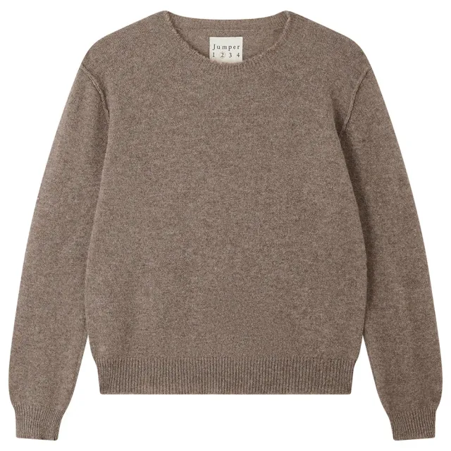 Jumper 1234 Distressed Crew maglione cashmere moose