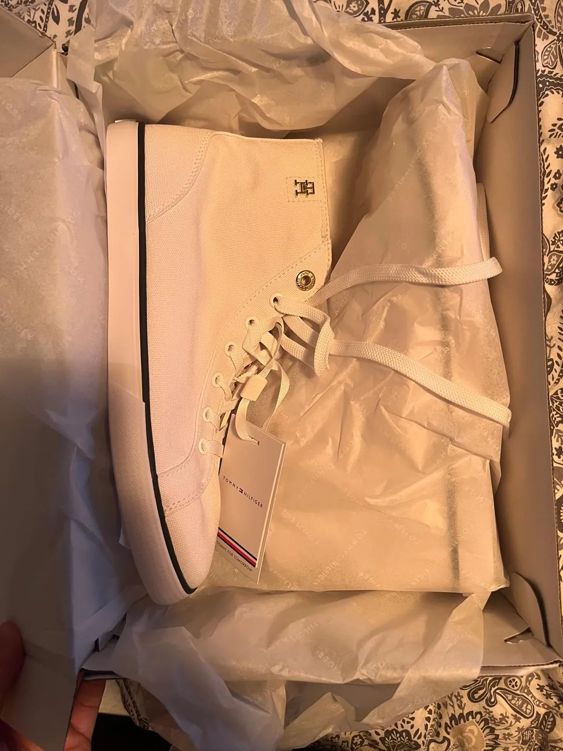 Tommy Hilfiger TH Chic Low Profile Sneakers 38 bianco