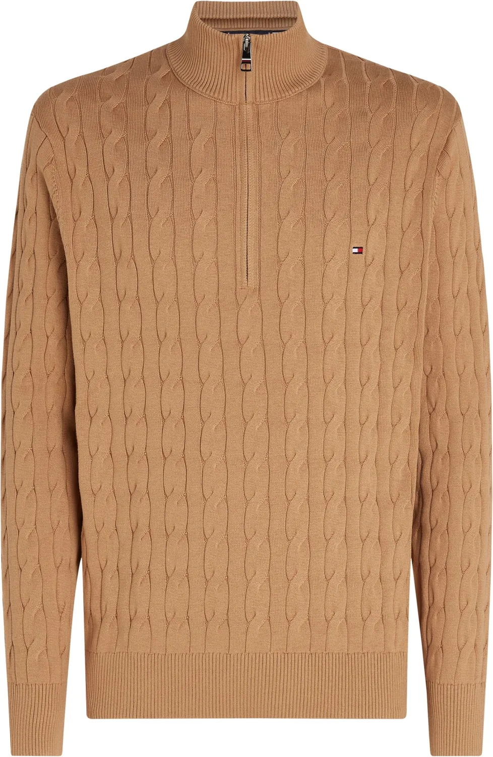 Tommy Hilfiger MW0MW36532 maglione mezza zip M cotone