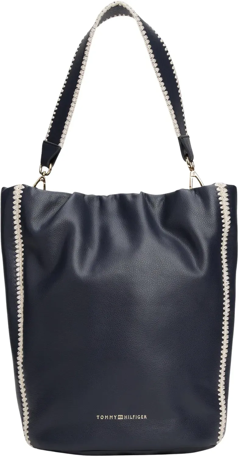 Tommy Hilfiger Soft Summer Bucket borsa blu Space Blue