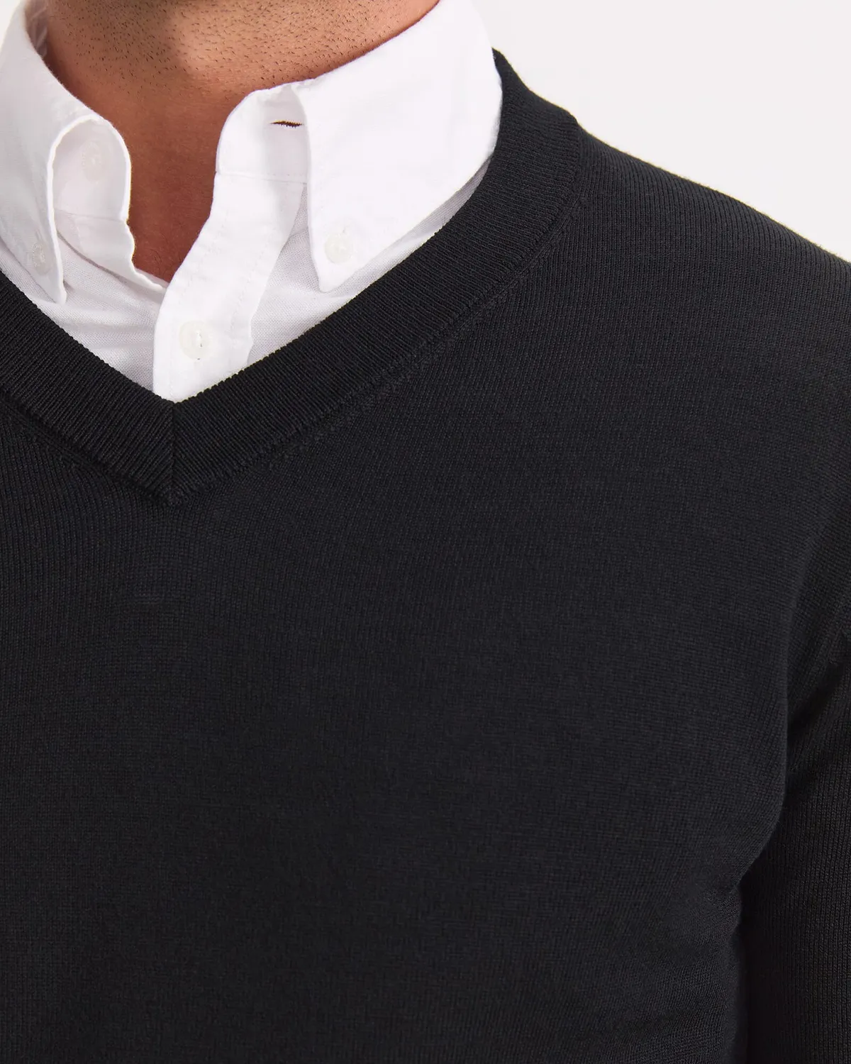 Sportscraft Merino V-Neck maglione lana scollo a V