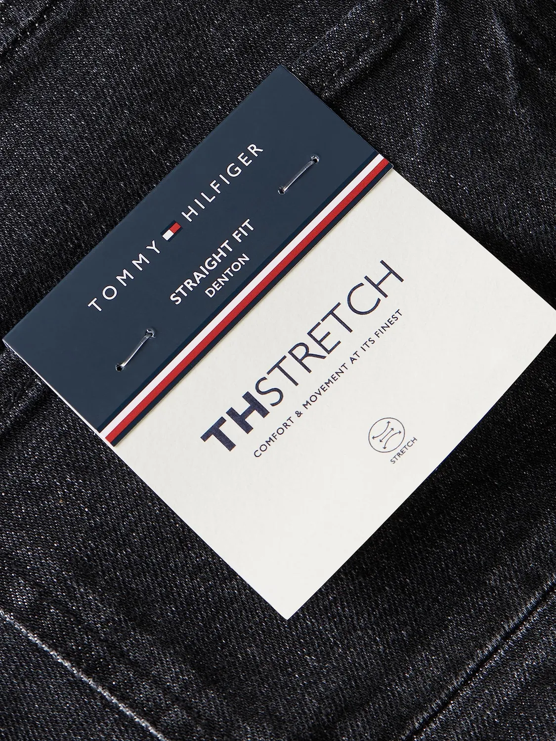 Tommy Hilfiger Jeans Uomo 32W/36L Dritto Vita Media