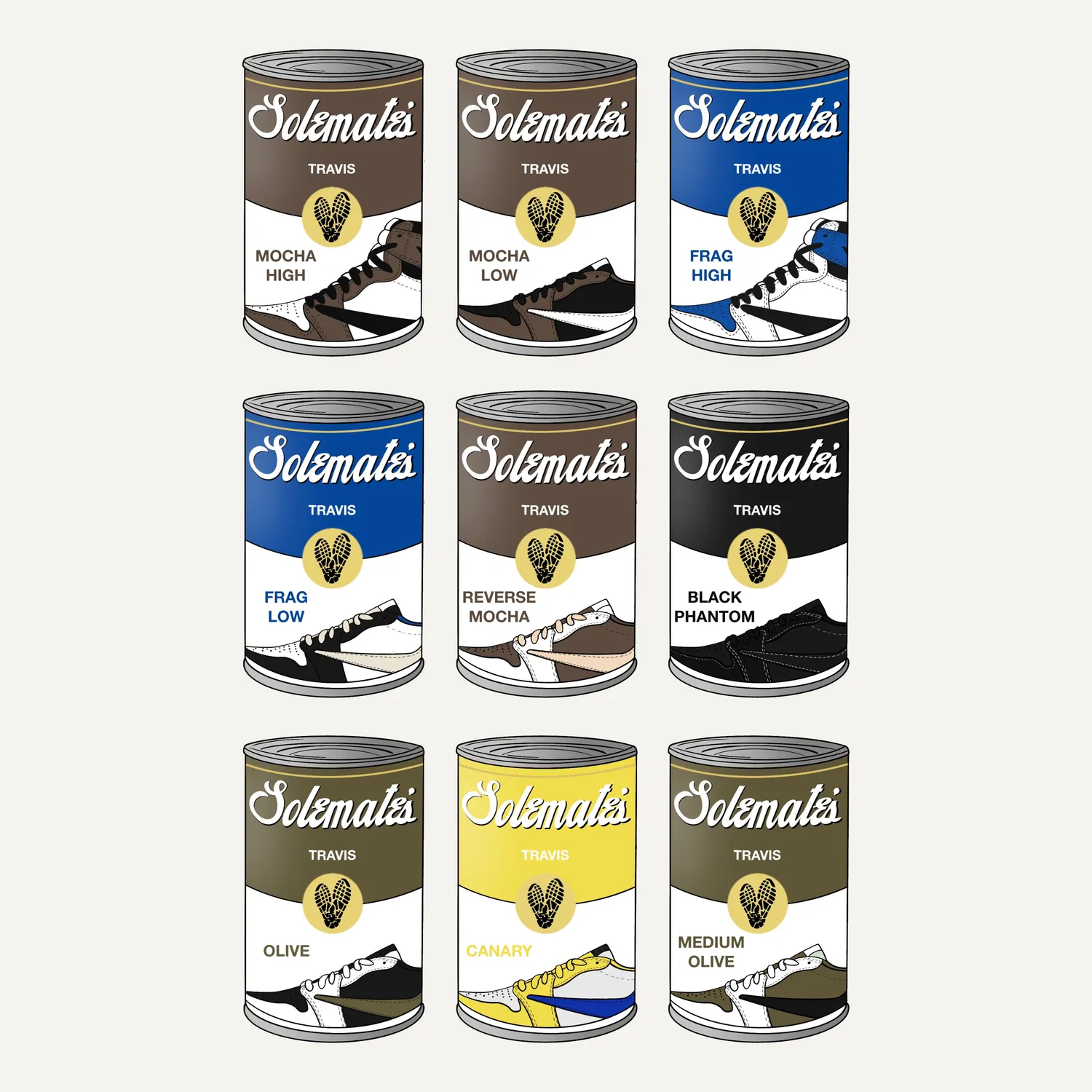 Solemate Cactus Soup felpa con cappuccio nera cotone