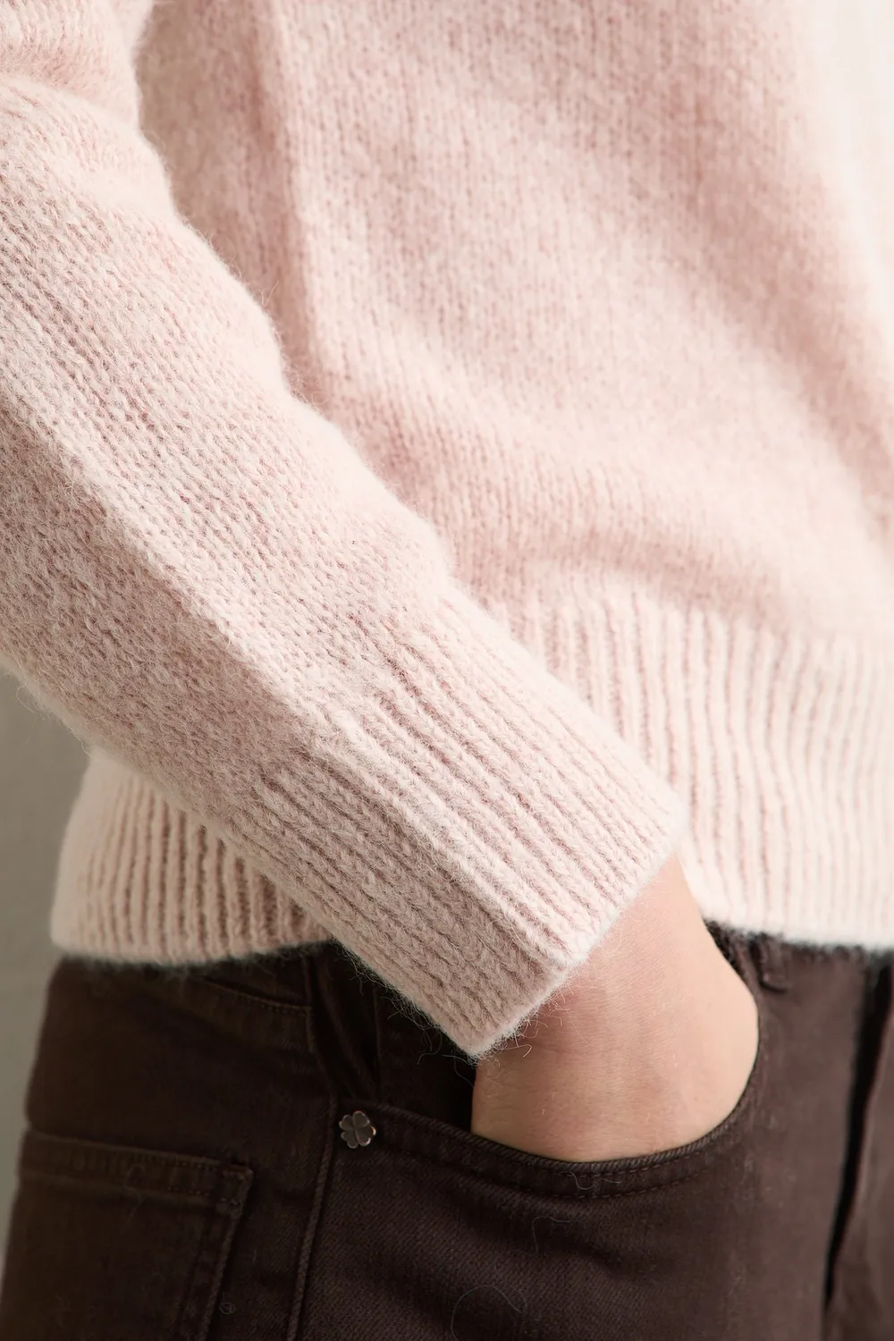 Massimo Alba Luisa maglione donna Baby baby alpaca