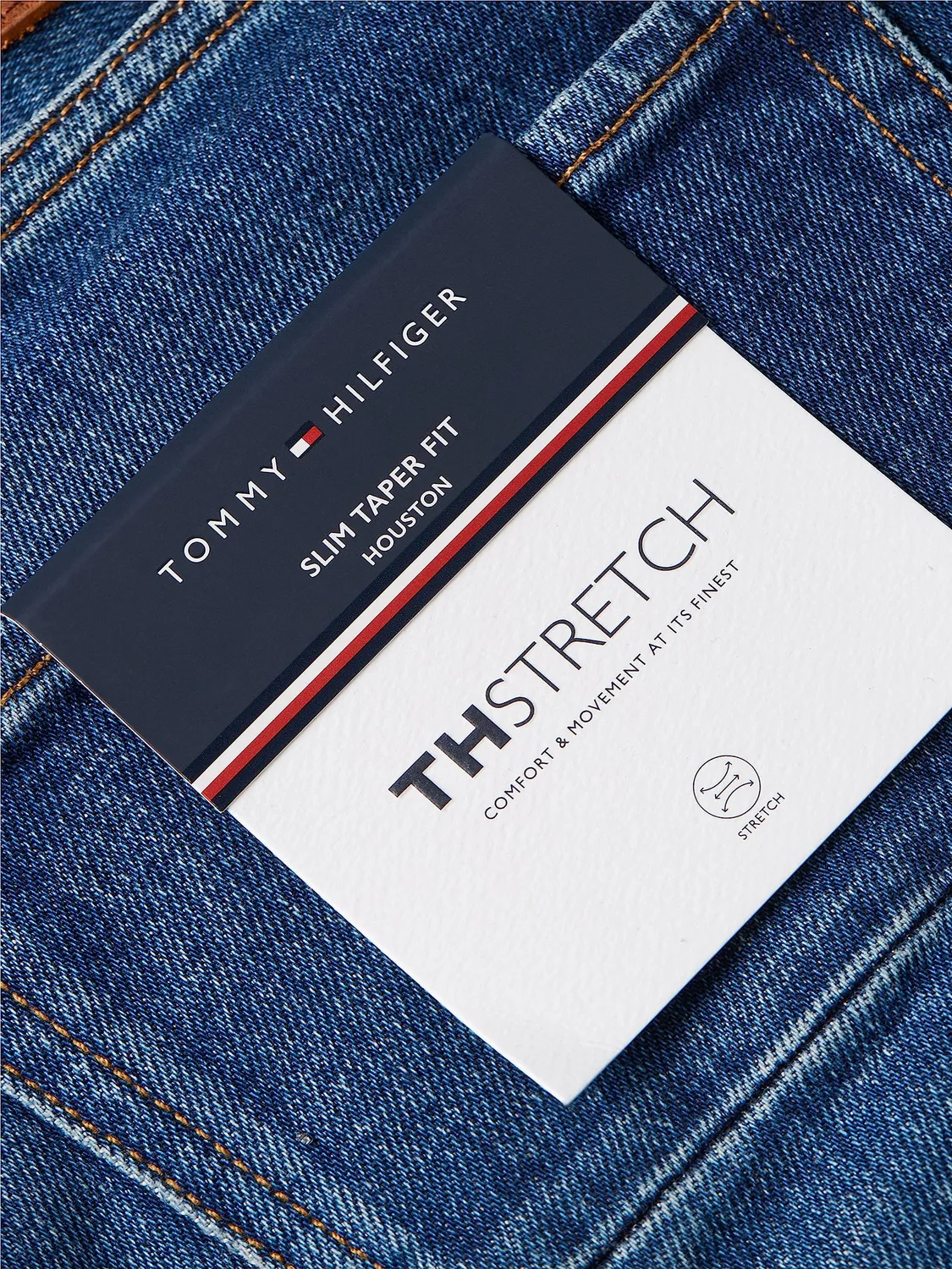 Tommy Hilfiger Houston MW0MW33354 jeans tapered Siegel Blue