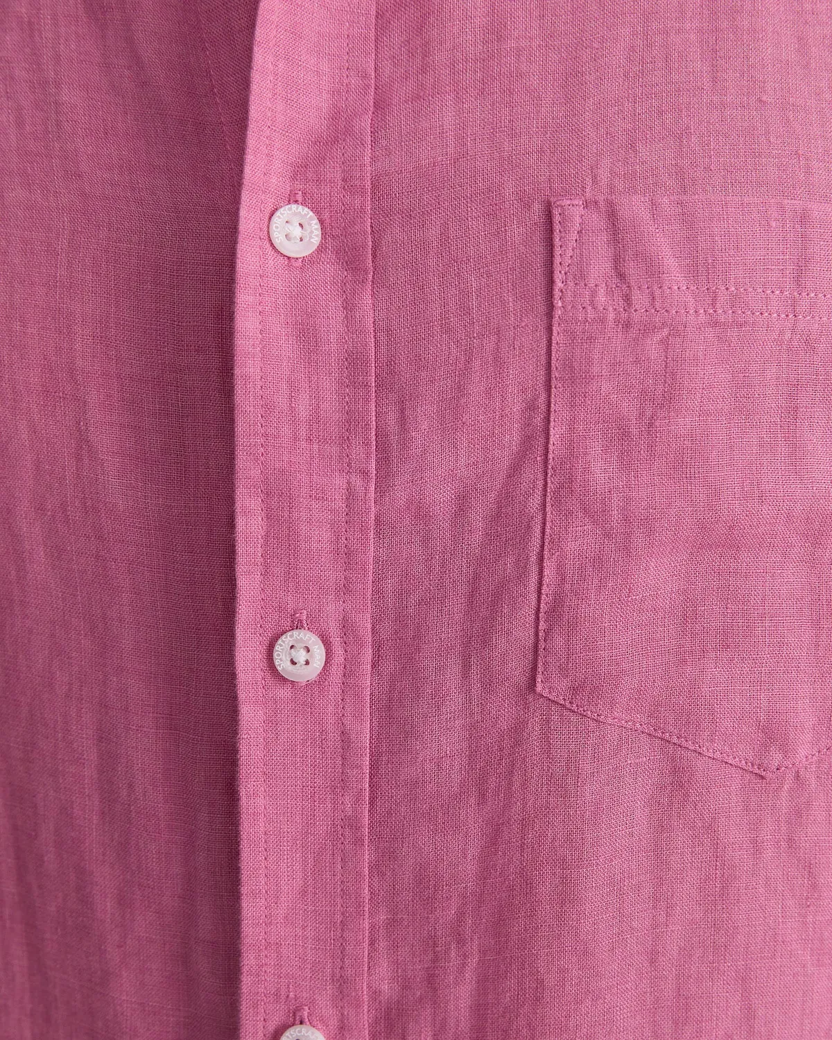 Sportscraft Delave camicia lino uomo manica lunga regolare