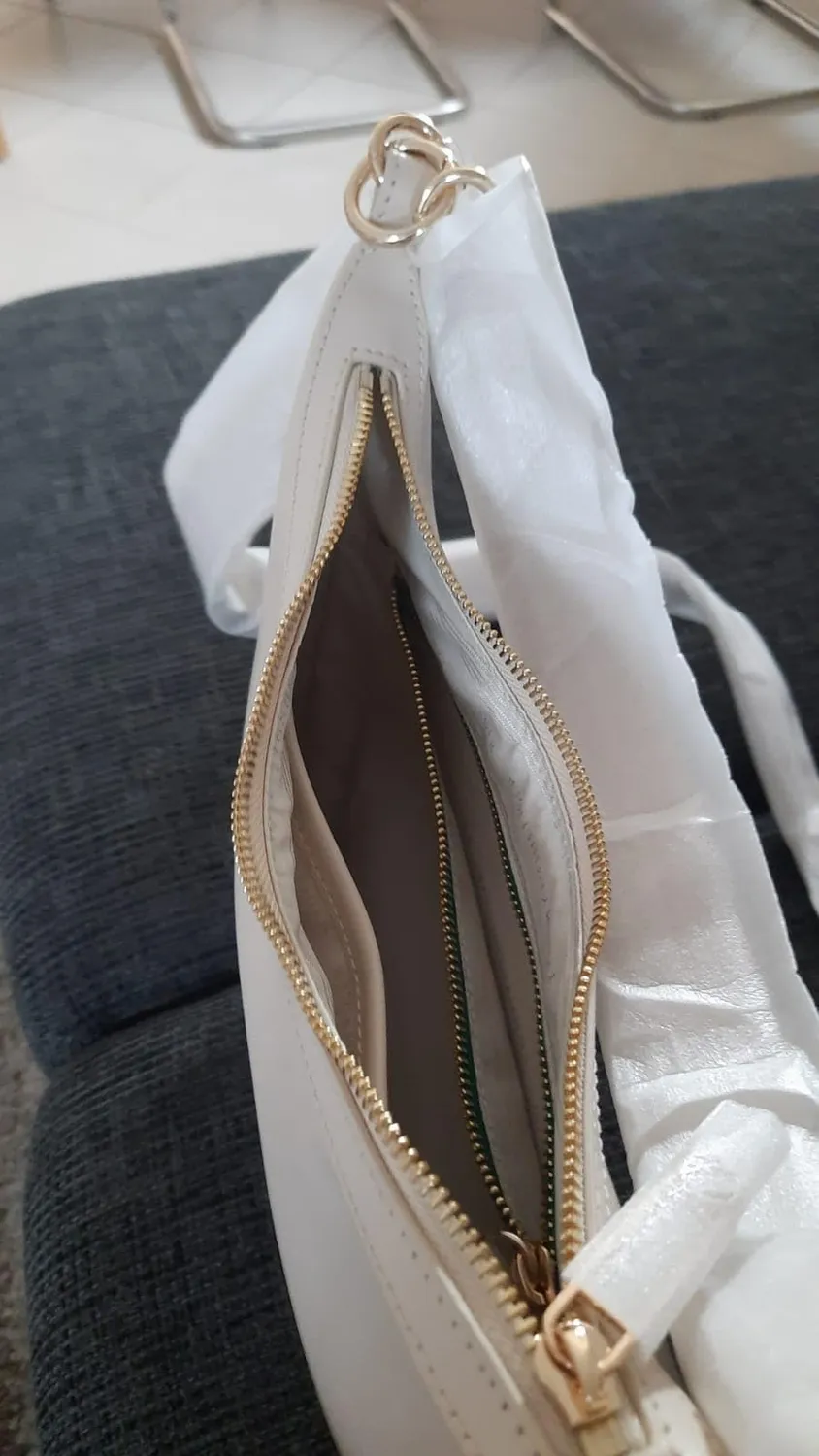 Tommy Hilfiger TH Chic AW0AW16687 borsa tracolla beige