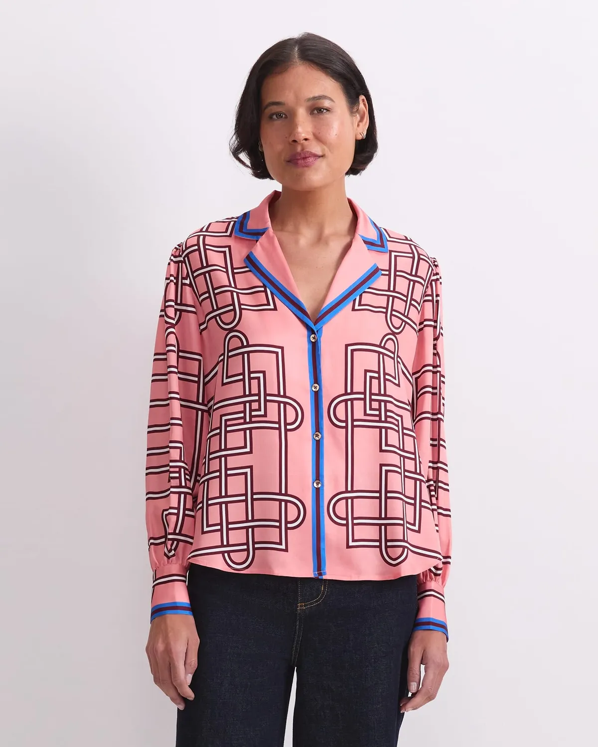 Sportscraft Rhodes Print camicia donna viscosa foulard