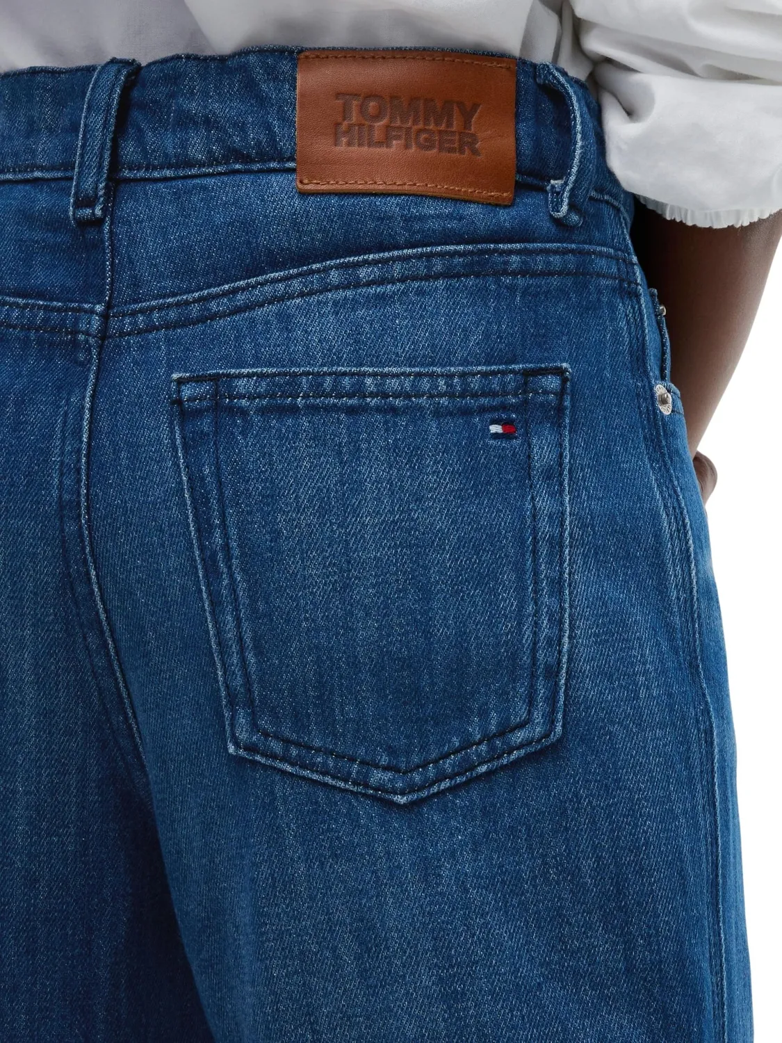 Tommy Hilfiger Mabel KG0KG09628 Maglione Bambina 14 Anni Denim