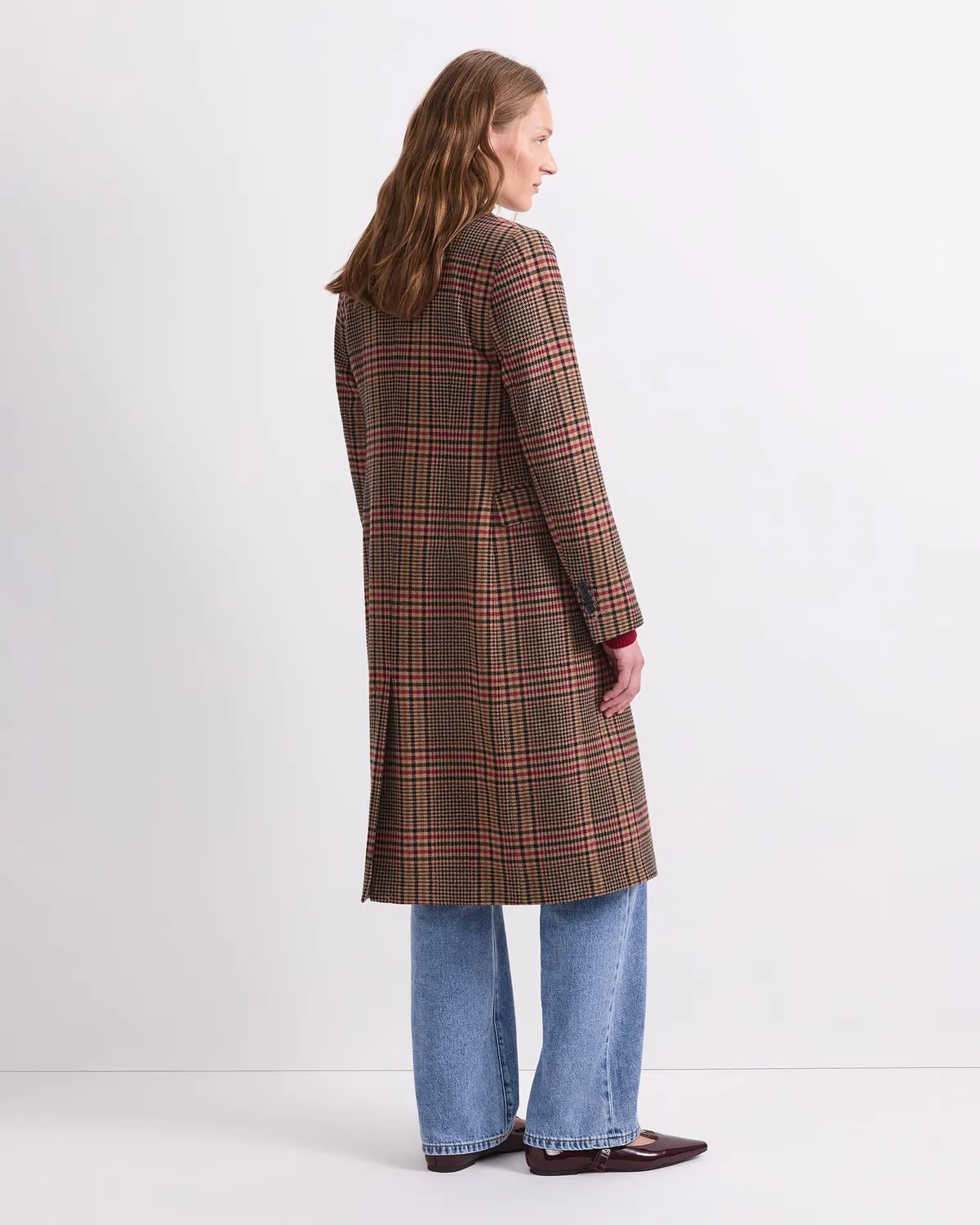 Sportscraft Gia cappotto donna lana a quadri