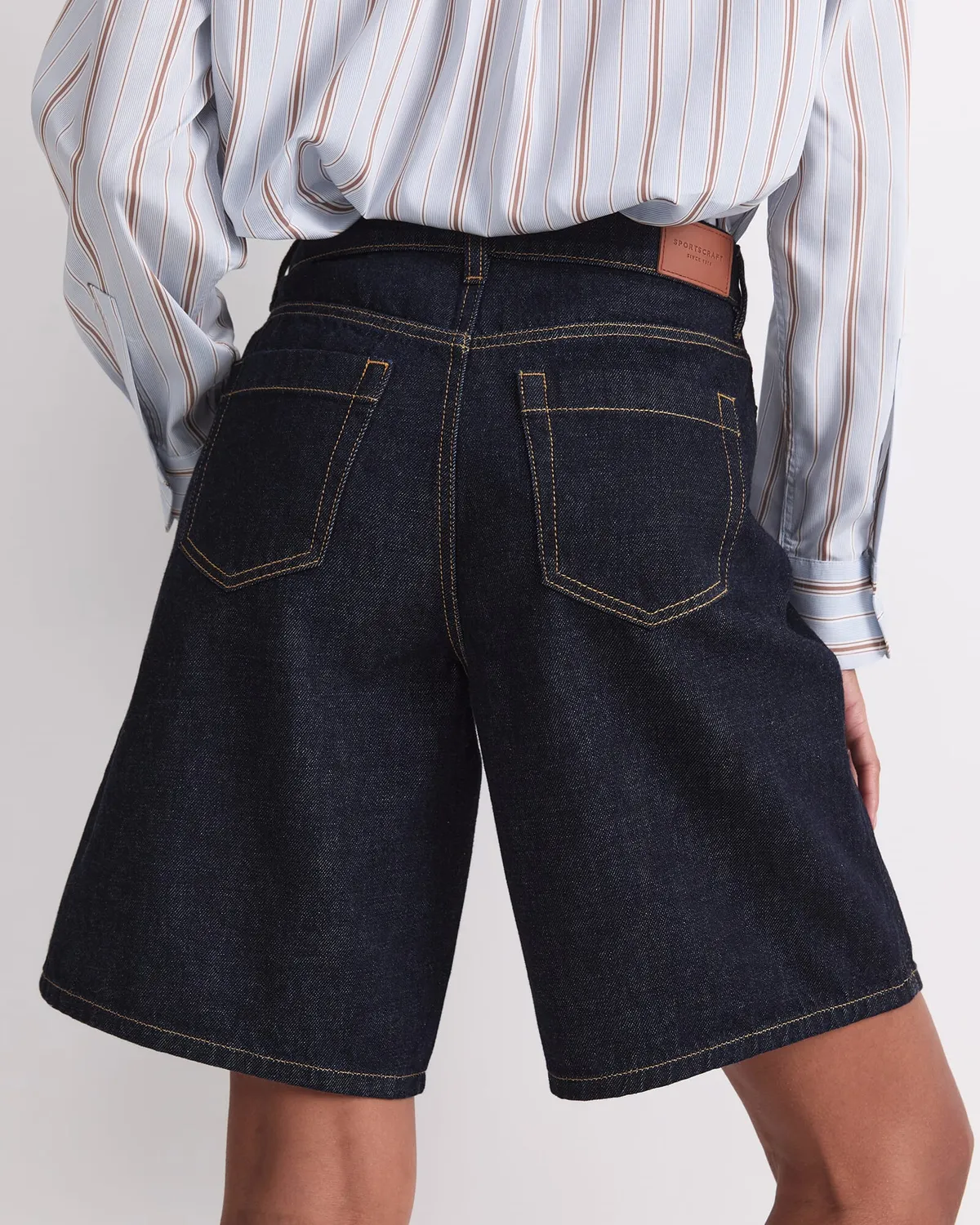 Sportscraft Allegra 120368 shorts denim al ginocchio