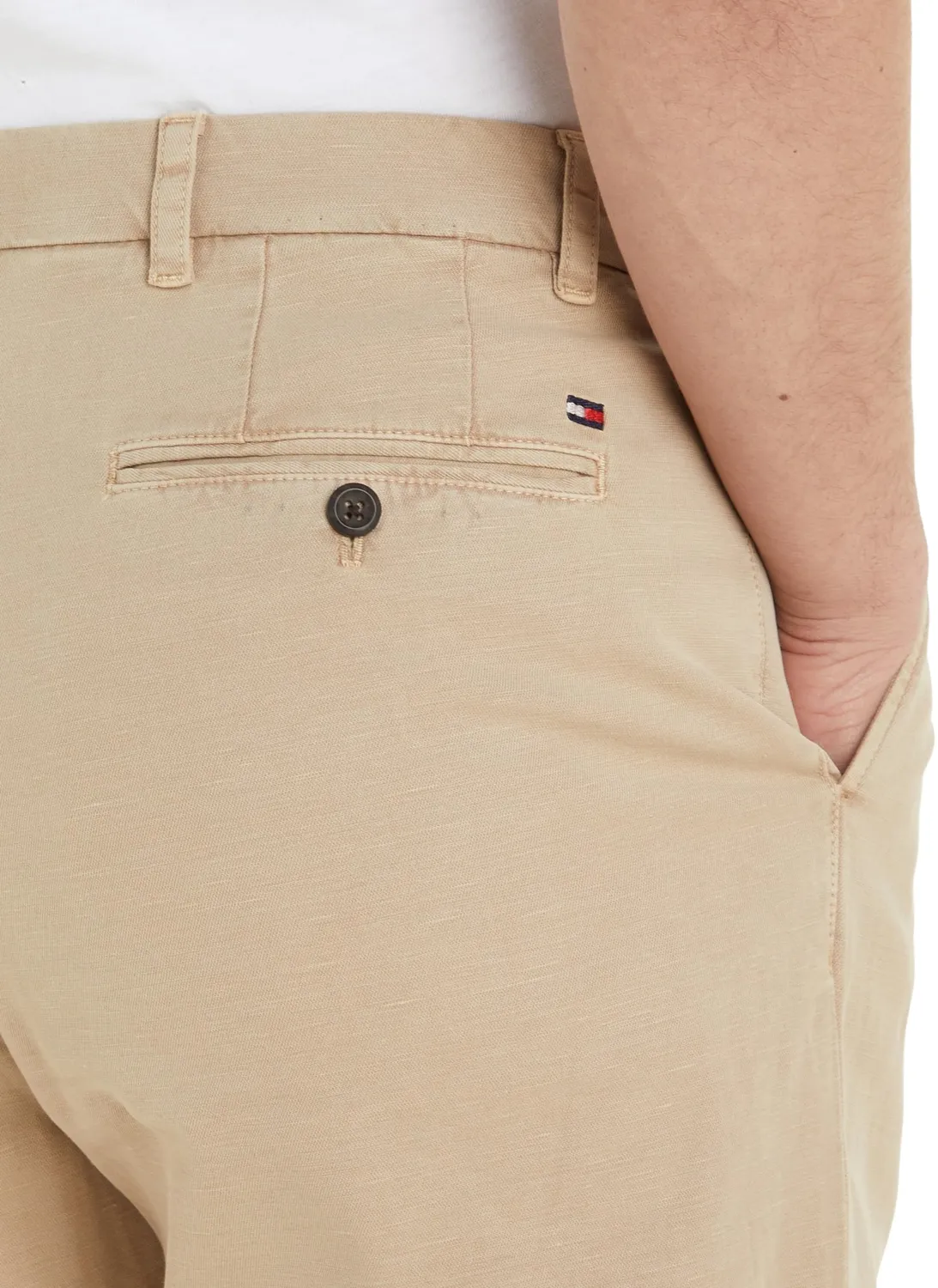Tommy Hilfiger Chino Chelsea MW0MW33914 pantaloni uomo blu