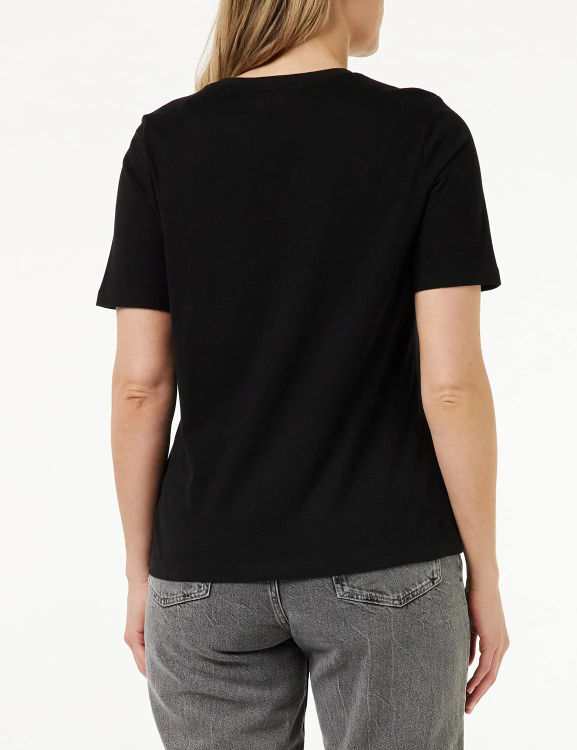 Tommy Hilfiger WW0WW37351 top donna maglia maniche corte