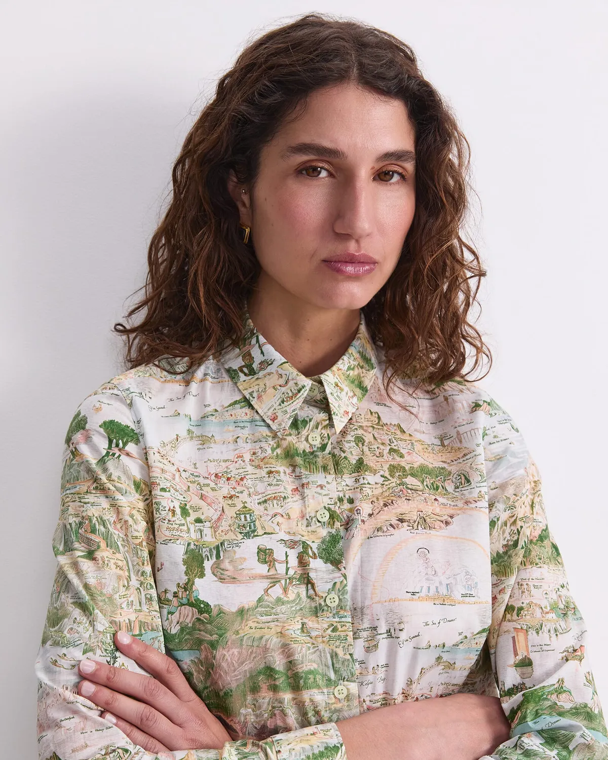 Sportscraft Story Map camicia Liberty fantasia