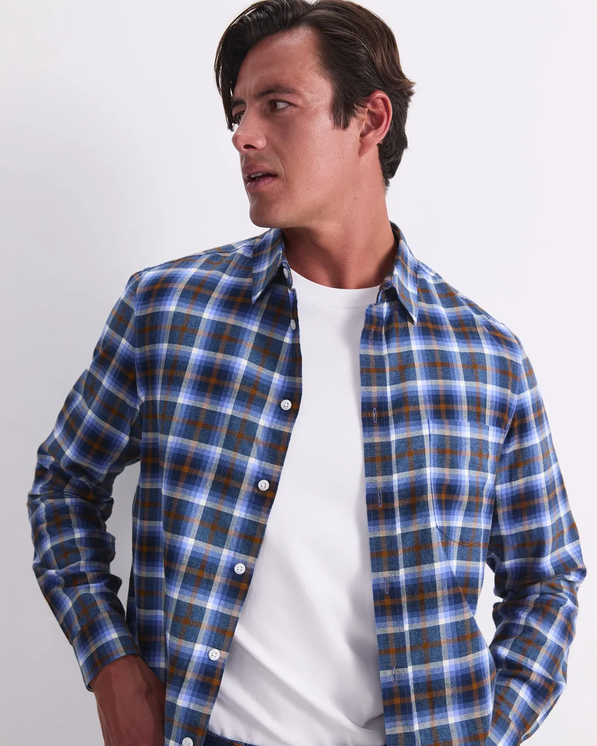 Sportscraft Justin camicia uomo flanella quadri