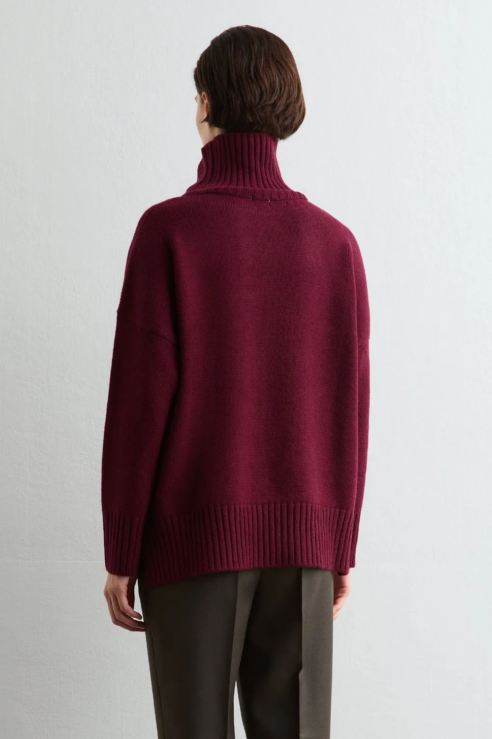 Massimo Alba Cara dolcevita mosto in puro cashmere