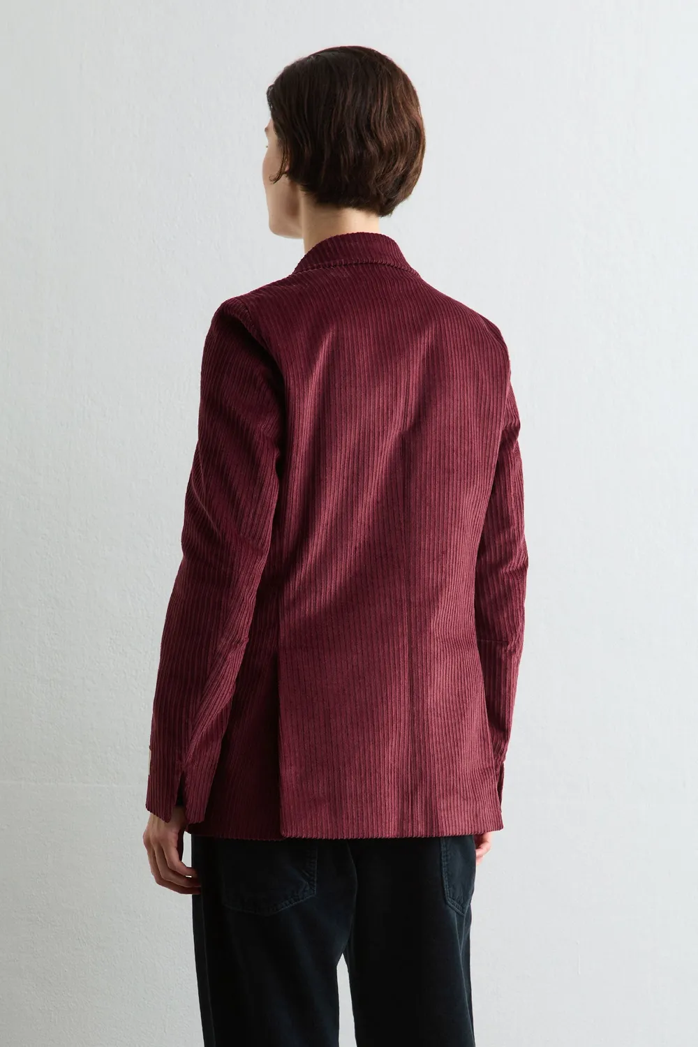 Massimo Alba Carlotta2 giacca bordeaux velluto