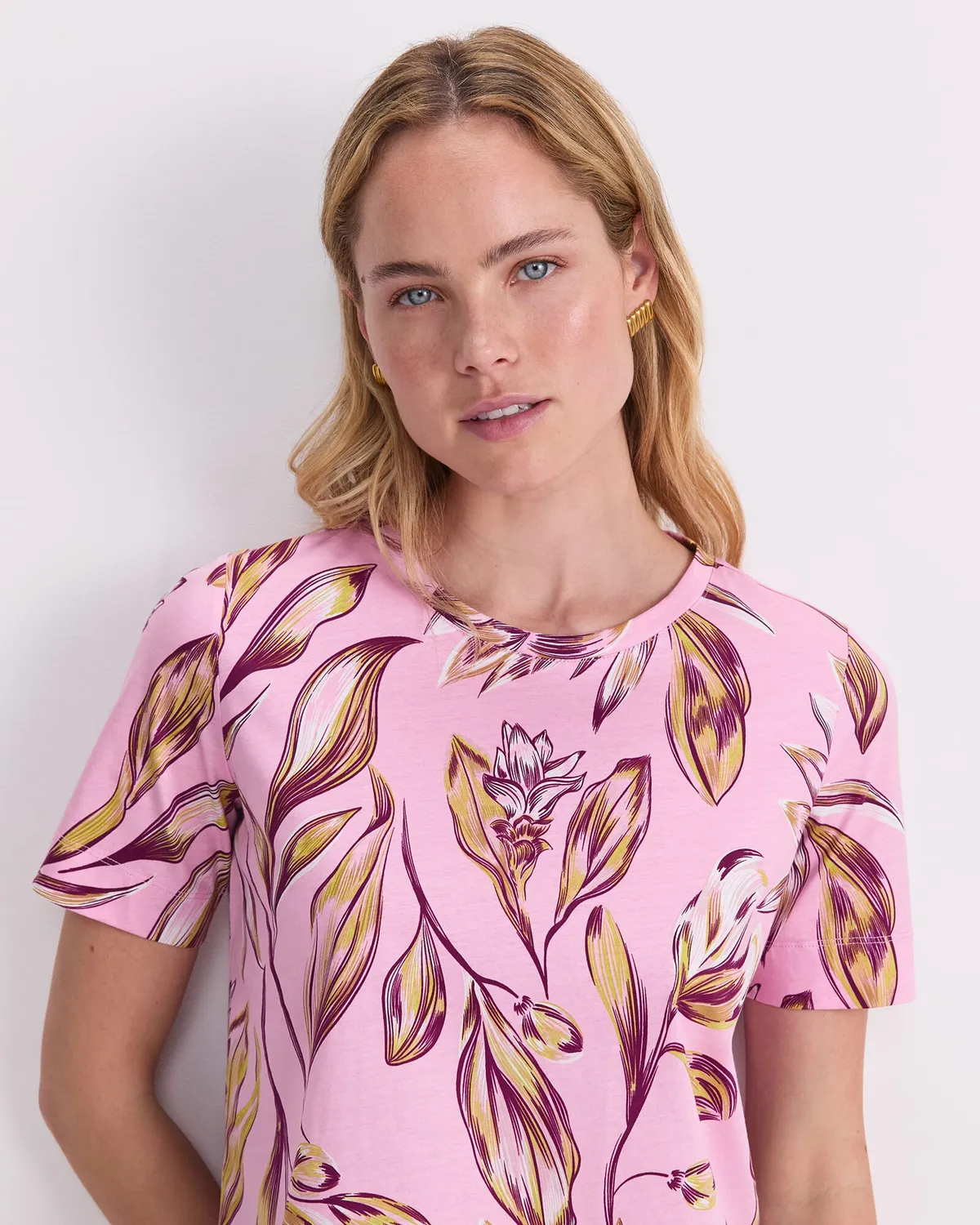 Sportscraft Lyra Print Merc T-shirt donna fantasia