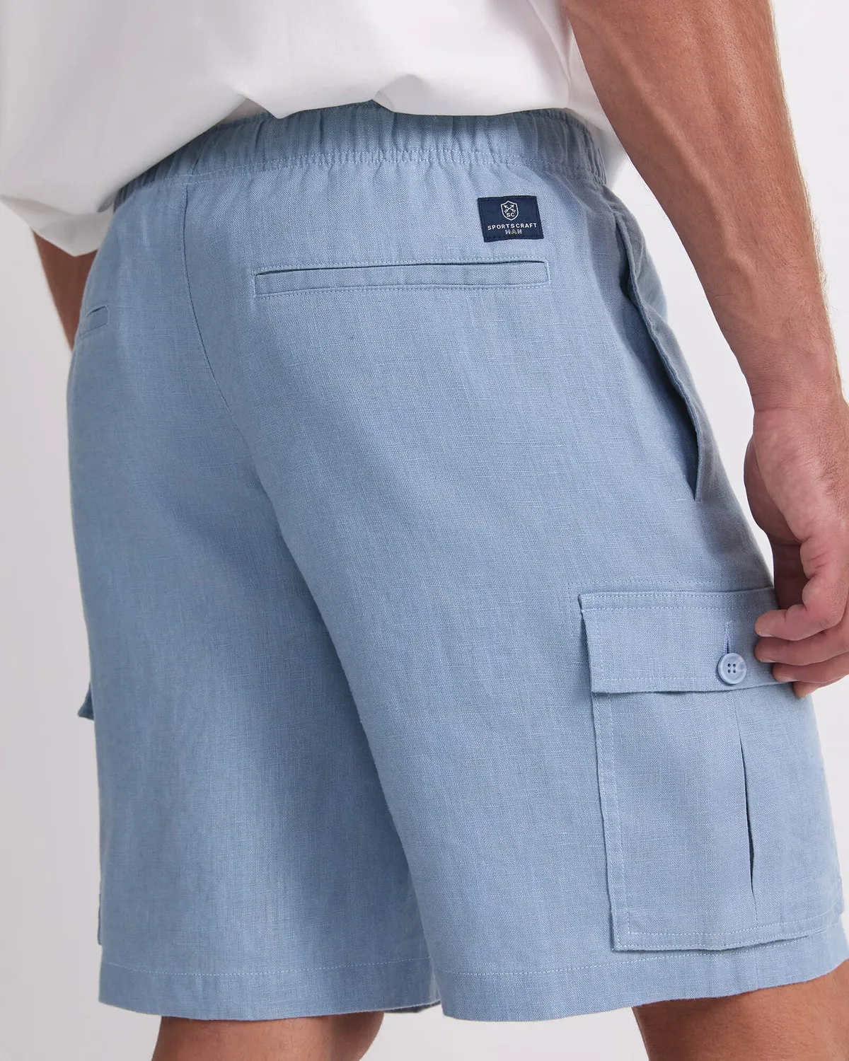 Sportscraft Caffery shorts cargo lino unisex