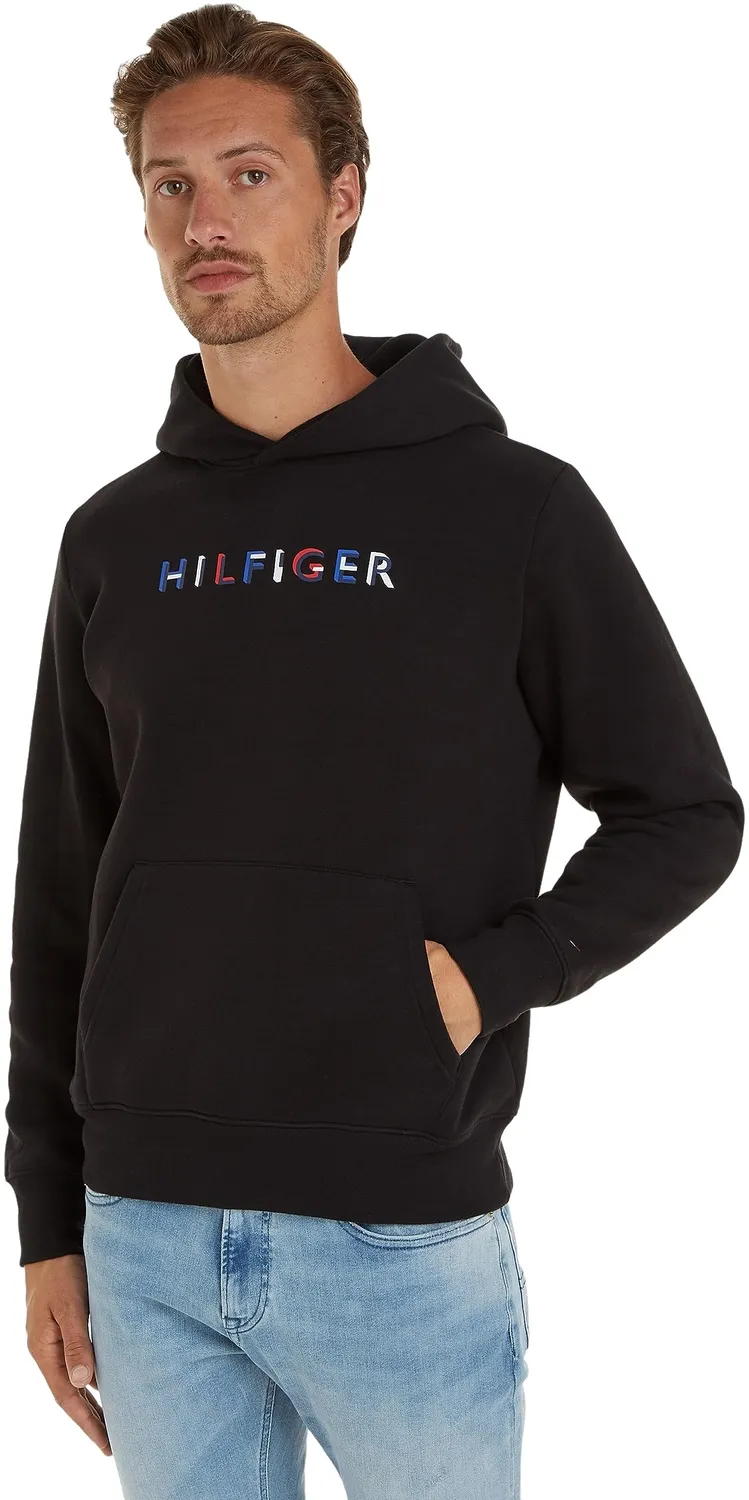 Tommy Hilfiger Felpa con Cappuccio Uomo Blu S classica