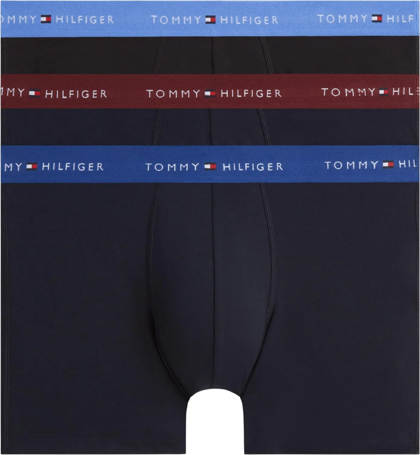 Tommy Hilfiger 3p Boxer Brief UM0UM03874 Boxer Uomo Elastico