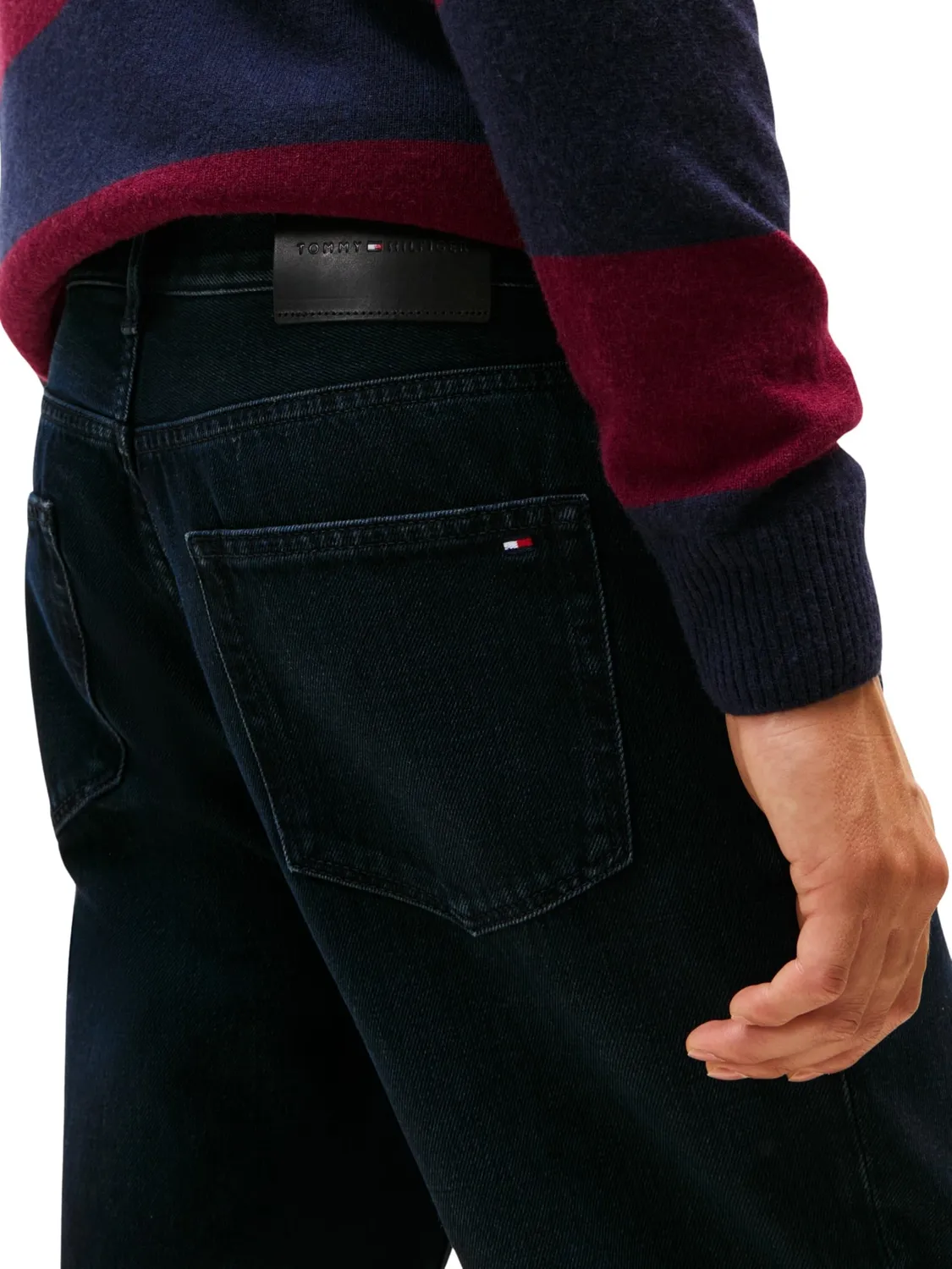 Tommy Hilfiger Harlem Windum jeans uomo 33W/30L tapered