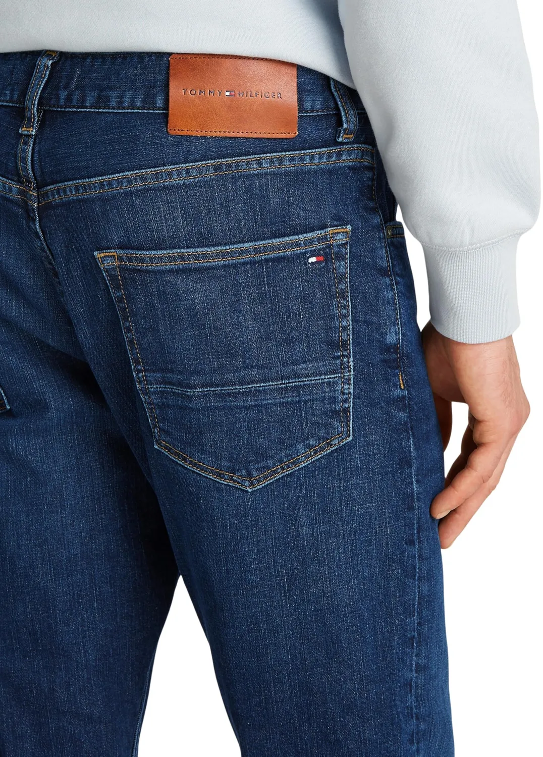 Tommy Hilfiger Mercer Kenai Blue jeans dritti 28W 30L