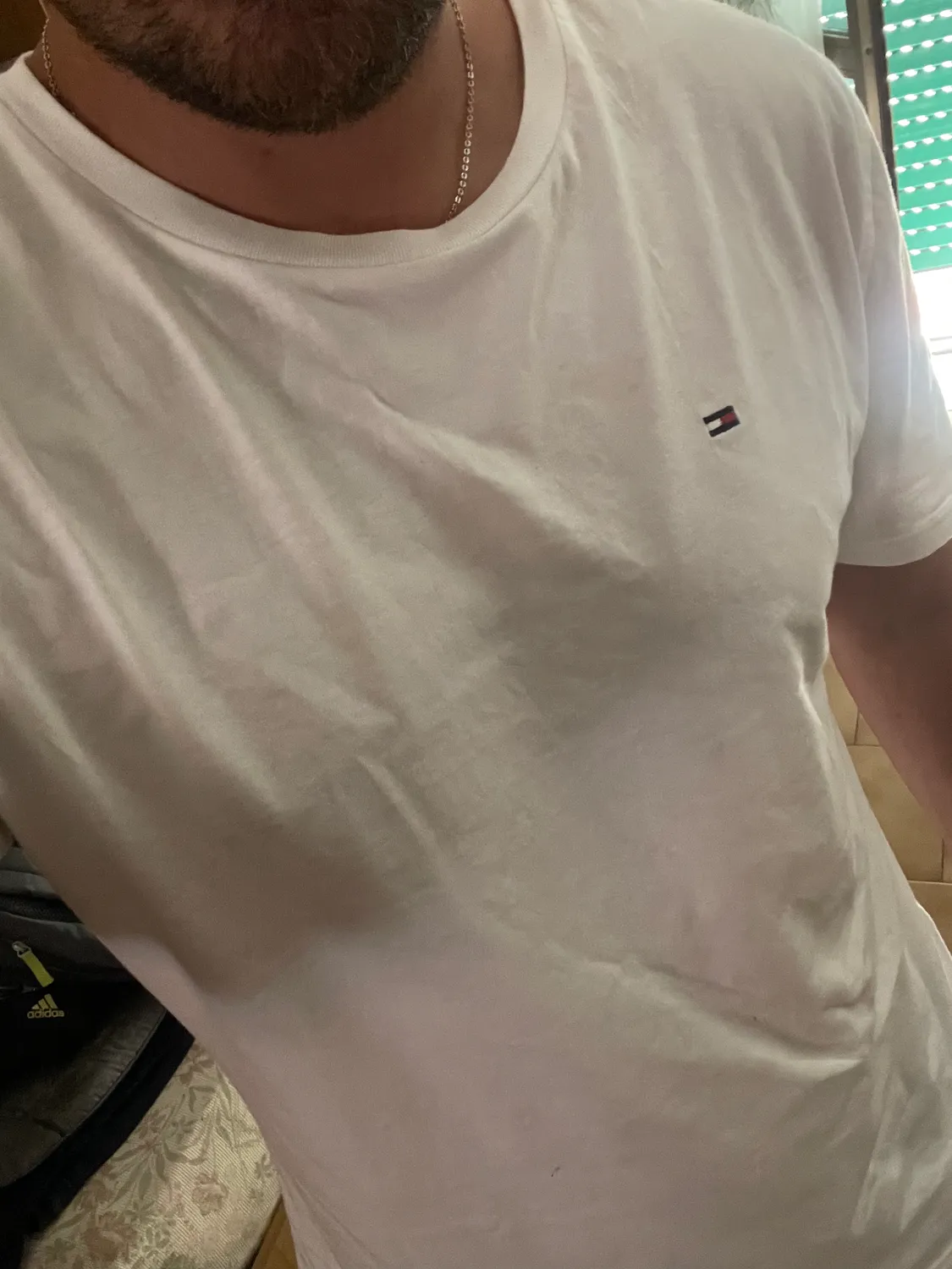 Tommy Hilfiger T-shirt girocollo M cotone biologico