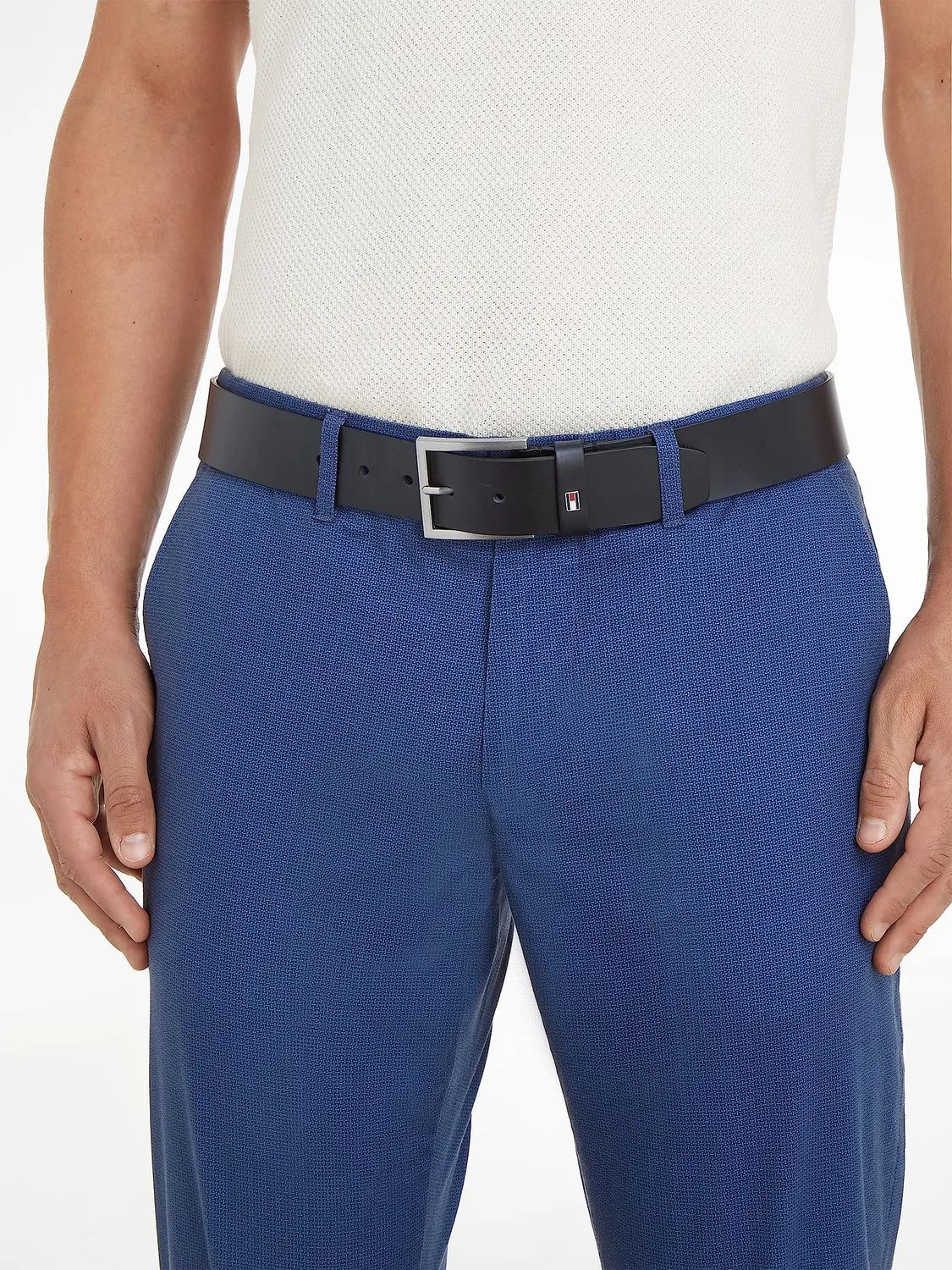 Tommy Hilfiger Hampton 4.0 cintura pelle uomo 105 cm