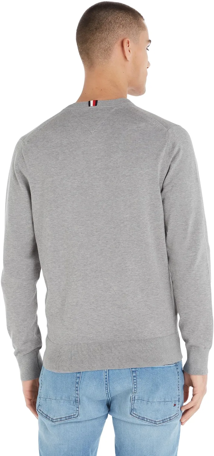 Tommy Hilfiger V-Neck pullover uomo nero scollo a V elegante